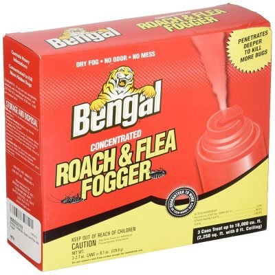 Bengal Chemical 55201 Roach and Flea Indoor Fogger